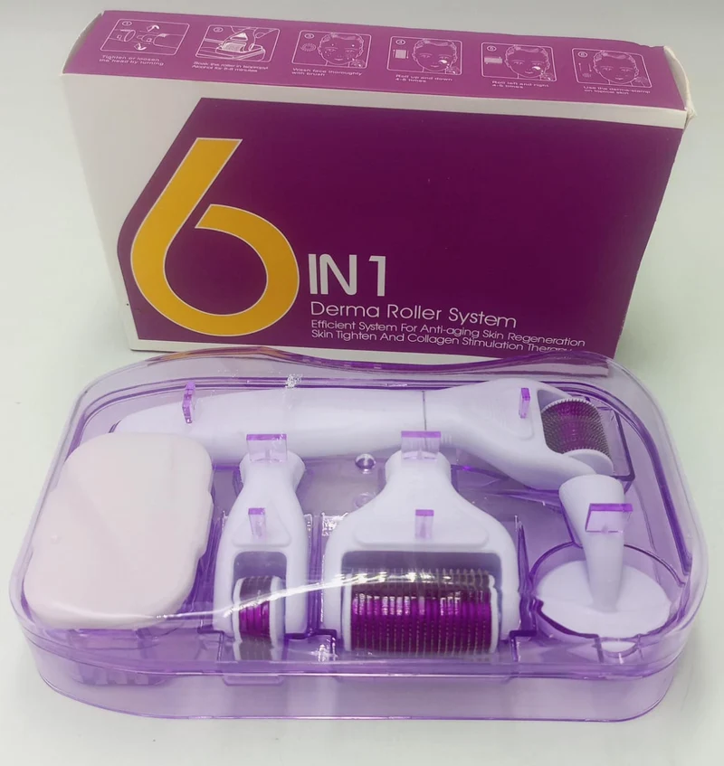 Derma Roller System 6-in-1 (Micro-Needling Tool)
